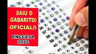 💥 SAIU O GABARITO OFICIAL DO ENCCEJA 2022 💥 COMO VER O GABARITO DO ENCCEJA 2022 encceja2022 [upl. by Carol849]