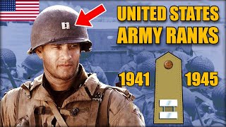 United States Army Ranks in World War II [upl. by Hardan348]