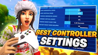 THE BEST CONTROLLER SETTINGS FORTNITE CHAPITRE 5 XBOXPS5PS4SWITCH 🎮 [upl. by Daphna961]