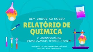 ESTEQUIOMETRIA  Relatório aula prática [upl. by Annawot]