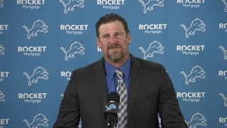 New Lions head coach Dan Campbell Were going to bite a kneecap off [upl. by Uno]