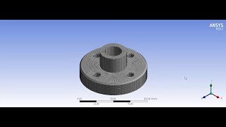 Ansys  Structured Mesh Hexahedral Mesh [upl. by Niatirb904]