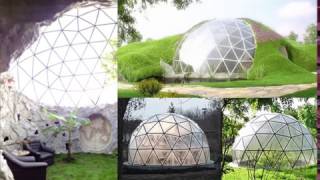 Glass Geodesic Domes  The Sustainable homes of the future [upl. by Einehpets725]