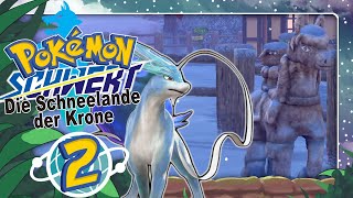 POKÉMON SCHWERT ❄️ KRONENSCHNEELANDE 2 Shiny Suicune amp die Fußspuren in Freezedale [upl. by Anrym838]