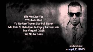 arcangel  si tu la vez letra [upl. by Nairrot]