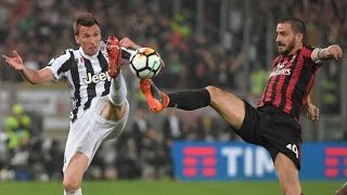 Cosa si nasconde dietro il gesto di rifiuto di Mandzukic della pacca di Bonucci Cosa è successo in [upl. by Oates]