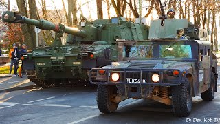 Lithuanian and NATO army in Klaipeda Lithuanian Armed Forces Day [upl. by Bunnie]