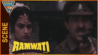 Ramwati Hindi Movie  Police Warning To Anupam Kher  Eagle Hindi Movies [upl. by Airalav]