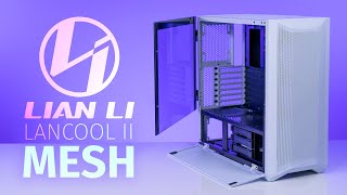 Lian Li Lan Cool II Mesh Case Review Build  Step by Step PC Build Guide and Overview  Robeytech [upl. by Ynohtnacram445]