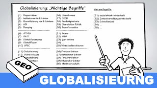 Geovokabeln Globalisierung  Erdkundeunterricht  Geographieunterricht [upl. by Ssitruc]