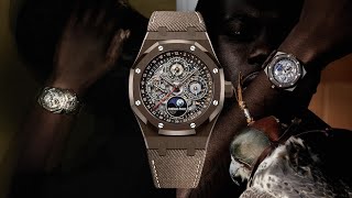 Travis Scott AP Royal Oak Perpetual Calendar Openworked ‘Cactus Jack’ LERefe 26585CMOOD301VE01 [upl. by Ainslie]