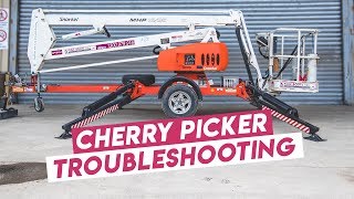 Cherry Picker Operation Issues  Pink Boots Hire [upl. by Rudyard]