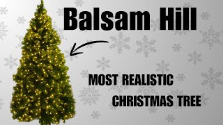 Balsam Hill Christmas Tree setup and review Realistic artificial Christmas Tree 🎄 [upl. by Rekab]