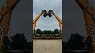 JCB NEW MIRROR BUCKET 🔥🤔🔥jcb tractor excavator [upl. by Anirbys]