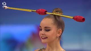 Arina AVERINA RUS  2021 Rhythmic European Champion allaround [upl. by Muire899]