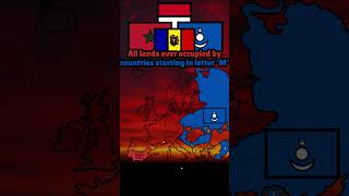 All lands ever by Msmap mapping history mapper europe asia ww1 ww2 geography flag fyp o [upl. by Natlus]