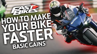 How to Make Your Bike FASTER  Basic Gains [upl. by Erehpotsirhc]