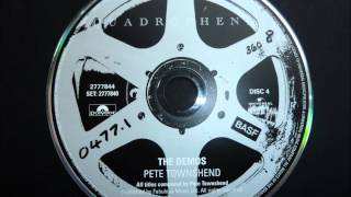 Pete Townshend amp The Who  The Rock Demo  Quadrophenia Directors Cut [upl. by Brianna]