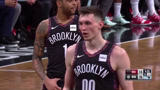 Rodions Kurucs vs Heat 15 pts 9 reb 1 ast and 2 stl 100419 [upl. by Llednav]