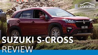 2022 Suzuki SCross Review  Cheeky crossover matures into a premium small SUV [upl. by Lupee]