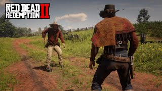 Arthur Challenges Micah Bell To a Duel  RDR2 Alternative Ending [upl. by Fanni569]