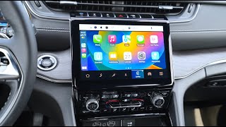 How to connect Apple CarPlay to Jeep Grand Cherokee Multimedia System 2024 [upl. by Dygert]