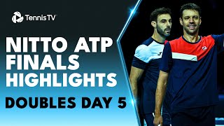 GranollersZeballos DodigKrajicek amp More Feature  Nitto ATP Finals Doubles Highlights Day 5 [upl. by Kleinstein]