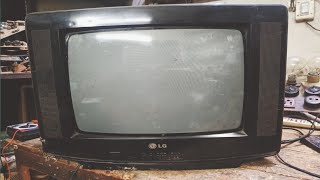 Lg crt tv power problem solution  Lg tv repair  crt tv repairing [upl. by Nylac]