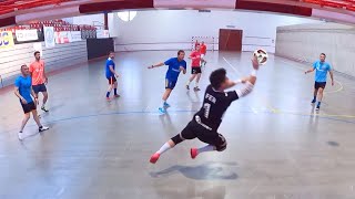 Best Goalkeeper Saves FUTSAL 2021  Portero Futsal GoPro [upl. by Akehsyt52]