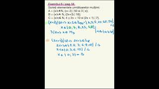 Exercițiul 6  pag 18  Matematică 6 partea I Ed Paralela 45 [upl. by Sneve884]