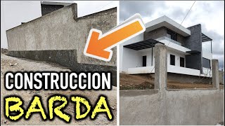 CONSTRUCCION DE BARDA 🧱  Proceso explicado  Proyecto SA Et 2  Ep 3 [upl. by Ilarin218]