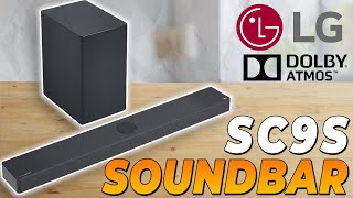 LG SC9S Soundbar Review 2024  Best 313ch Soundbar with Dolby Atmos DTSX amp Wireless Subwoofer [upl. by Anahsat]