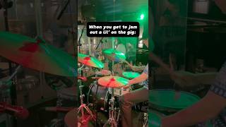 When you get to jam out on the gig🥁🤘🏻 jamming drumfill music shorts drumeo [upl. by Lanuk]