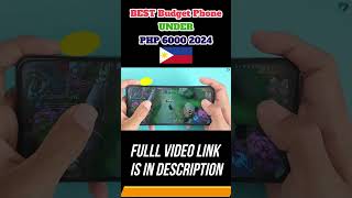 TOP 5 Phone Below 6000 Pesos 2024 philippinesbudget philippines 5gphone 6kpesophone shorts [upl. by Catlee911]