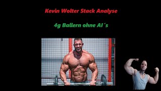 Kevin Wolter Stack Analyse 4g Testo die Woche ohne Aromatasehemmer [upl. by Irena587]