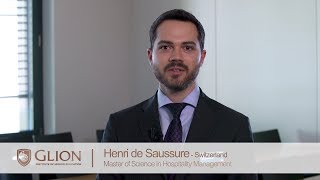 Why did I choose Glion Henri de Saussure Switzerland [upl. by Brewer495]