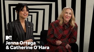 “I just read it and went oh sht” Jenna Ortega amp Catherine O’Hara on Beetlejuice Beetlejuice [upl. by Eahsan]