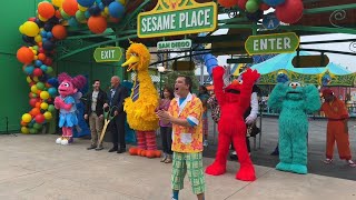 Sesame Place San Diego Grand Opening Ceremony [upl. by Iat]