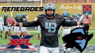 Christian Kuntz LS Dallas Renegades  XFL 2020 Highlights [upl. by Bevin]