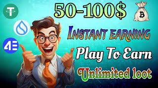 50100 earning🤑Unlimited loot Instant payment Play to Earn😵‍💫 EarningEngine [upl. by Austreng]