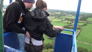 Bungee Jump Chepstow 400ft [upl. by Intosh]