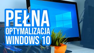 PEŁNA OPTYMALIZACJA WINDOWS 10 pod GRY  poradnik 2020 [upl. by Ydurt]