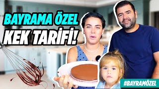 Bayram Özel Kek Tarifim  Buğrayla Kek Yaptık yemektarifleri vlog [upl. by Olpe]