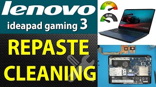 How to Repasting and Cleaning for Lenovo Ideapad Gaming 3 15Arh05 ✅💻 StepbyStep Guide [upl. by Aicatsanna]