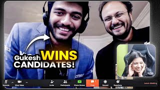 Insane Final Moments of Gukesh WINNING the Candidates 2024 [upl. by Esemaj]