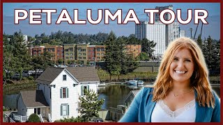 Moving to Petaluma CA FULL CITY TOUR VLOG Living in Sonoma County CA [upl. by Atilrep]