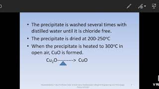 Synthesis of nano materialsPrecipitation methodProfShwethambikaP [upl. by Rebmak]