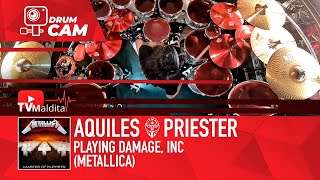 TVMaldita Presents Aquiles Priester playing Damage Inc Metallica [upl. by Marou955]