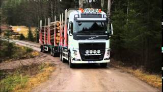 CAMION FORESTAL VOLVO [upl. by Annaiviv]