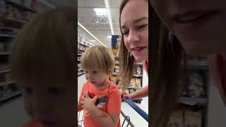 Grocery shopping at walmart with my toddler part 13❤️ shoppingbuddy groceryshopping portstrike [upl. by Geaghan]